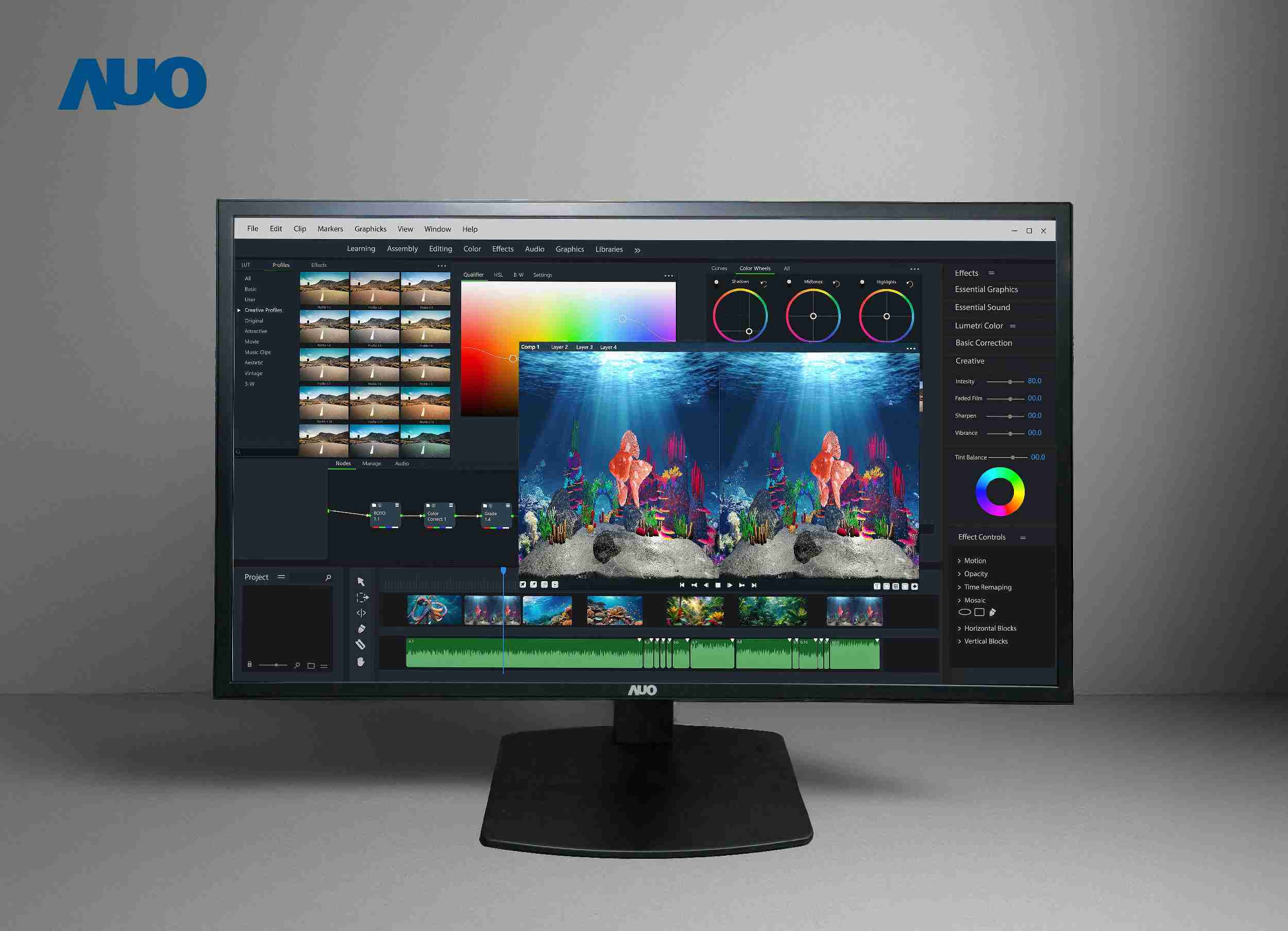 欧陆注册开发32吋2D/3D专业桌上型显示器，，拥有8K4K超高分辨率，，，，并以低串扰算法优化3D显示效果，，搭载自动眼球追踪功能，，，能实时调整3D图像，，，，进行实时2D与3D无缝共存窗口，，，提供图像设计工作者突破二维接口的崭新工作氛围与效率
